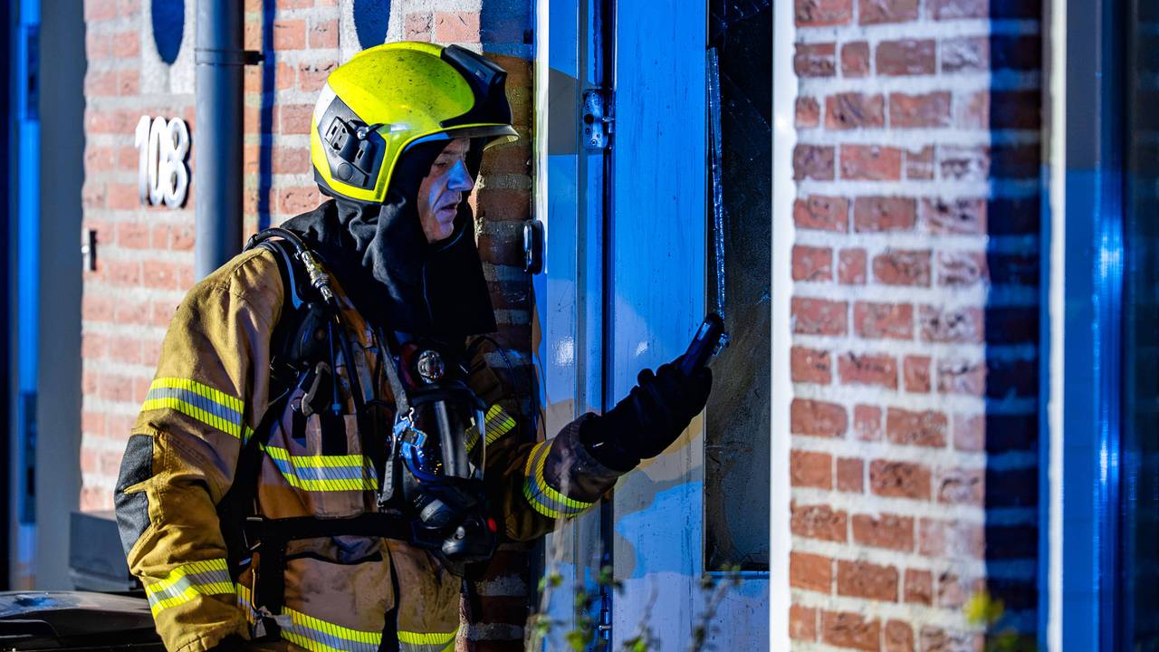 Brand in meterkast in Oss (foto; Lucas Lammers/Persbureau Heitink).