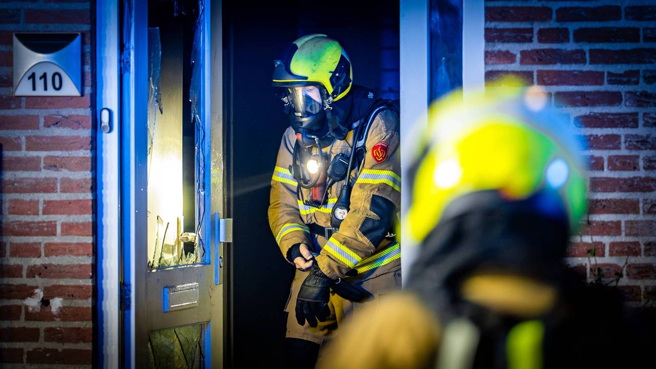 Brand in meterkast in Oss (foto; Lucas Lammers/Persbureau Heitink).