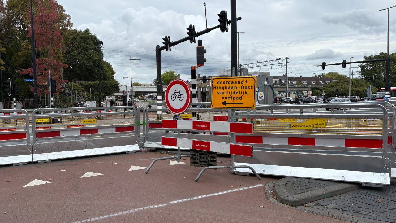 Wegwerkzaamheden zetten verkeer op z'n kop in Tilburg: 'Snap er niks van'