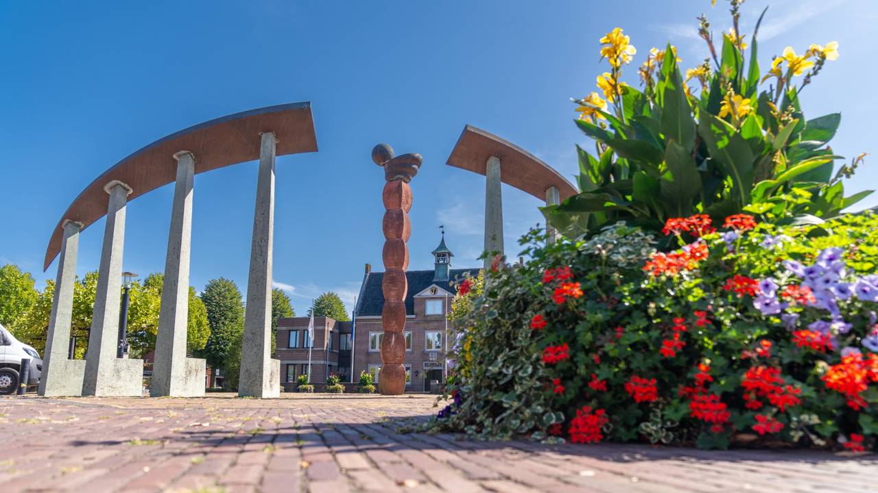 Het centrum van Someren (foto: Persbureau Heitink).
