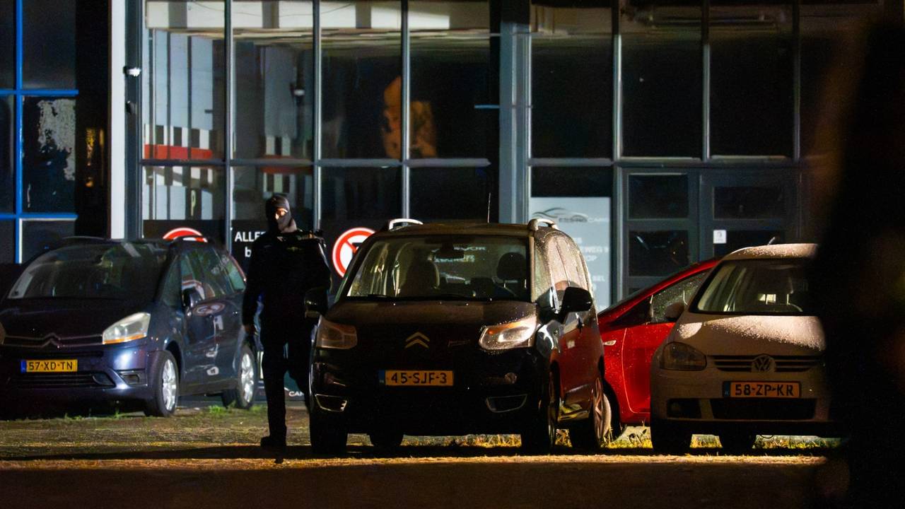 Inval in pand in Geldrop (foto: Persbureua Heitink).