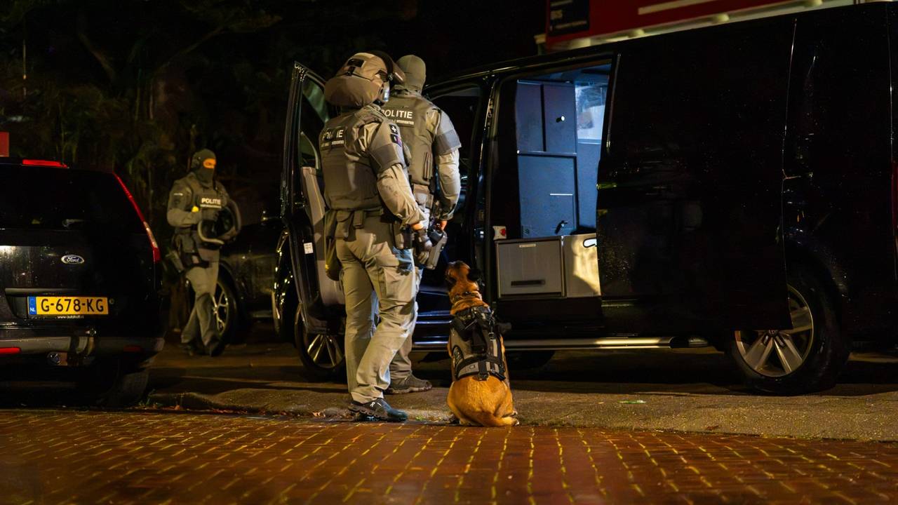 Inval in pand in Geldrop (foto: Persbureua Heitink).