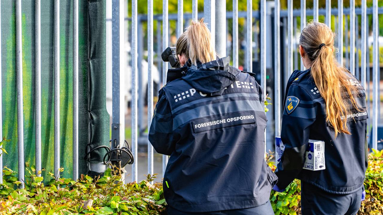 Inbraak bij de brandweer in Sint-Oedenrode (foto: Lucas Lammers/Persbureau Heitink).