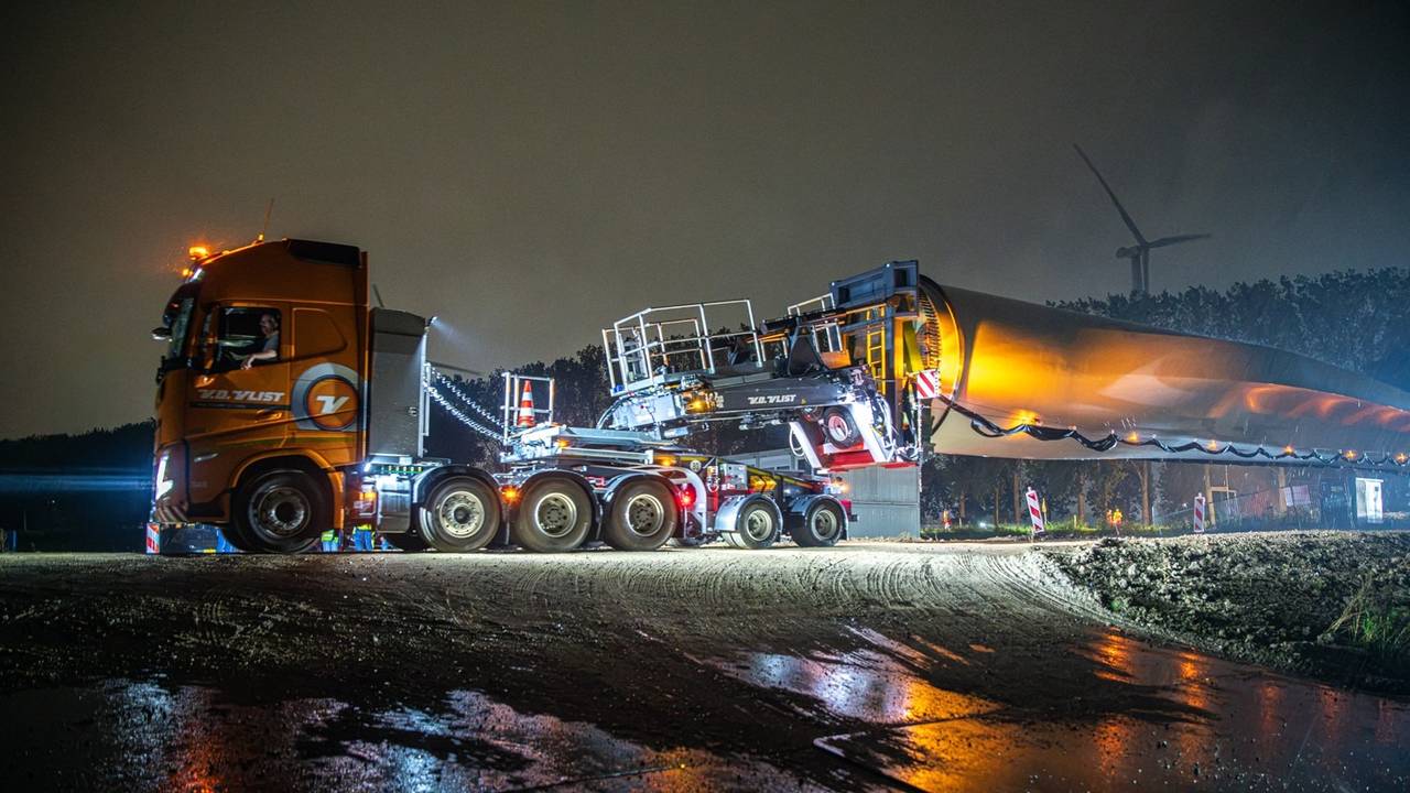 Nieuwe wieken bij energiepark langs de A59 (foto: Eneco).