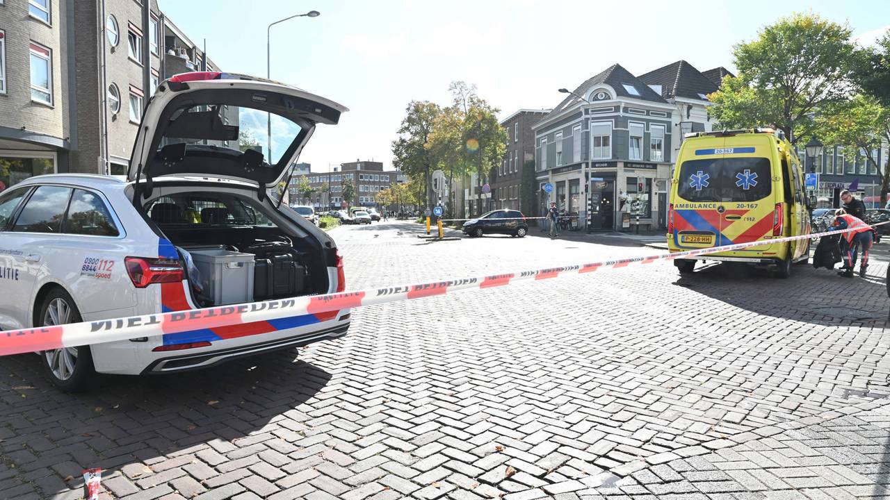 Botsing met veel politie in Breda (foto: Perry Roovers/Persbureau Heitink).