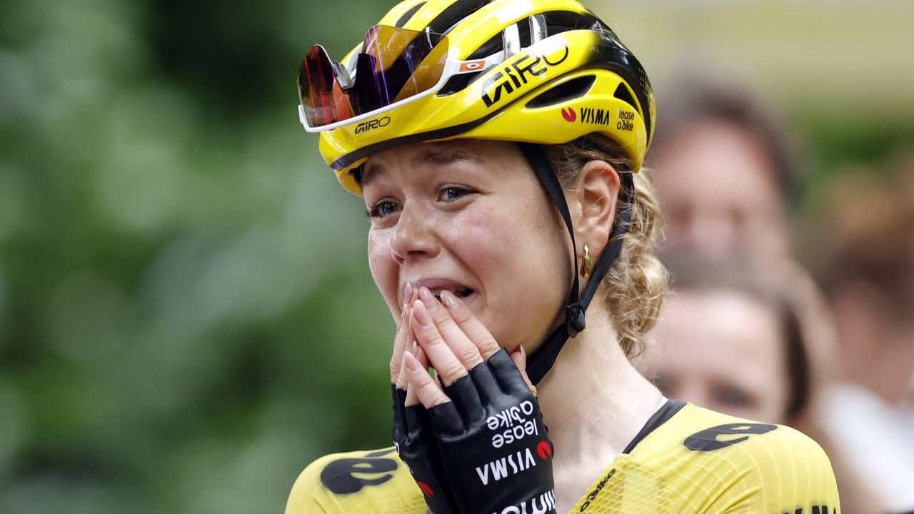 Lieke Nooijen is een kanshebber voor de tijdrit in TIlburg (foto: Iris van den Broek, ANP).