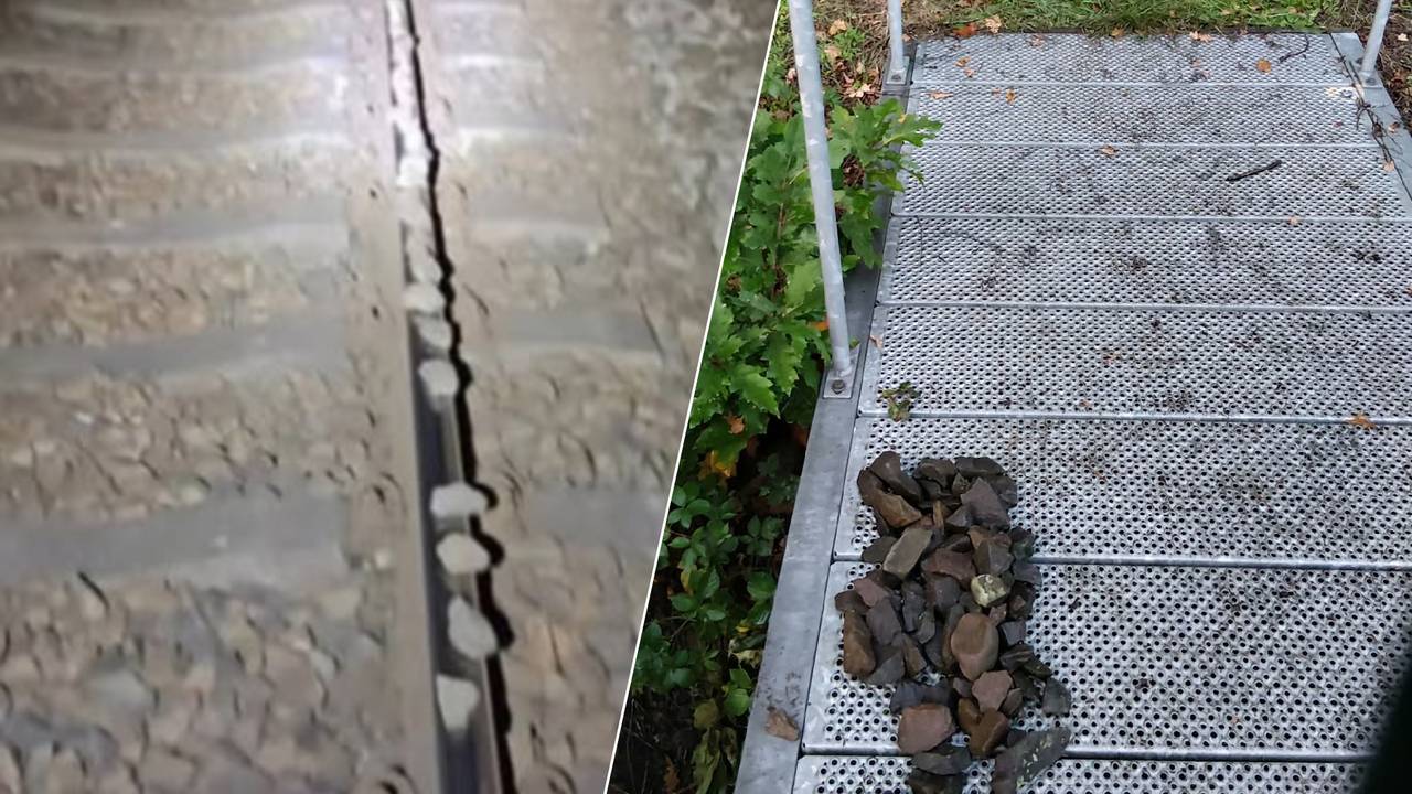 Kinderen leggen stenen op het spoor in Deurne: ProRail waarschuwt ouders