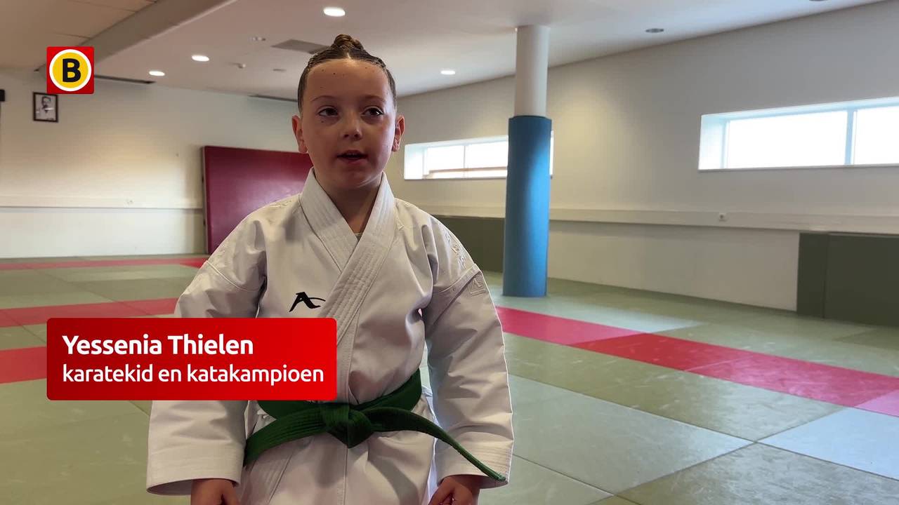 Dit is karatekid Yessenia