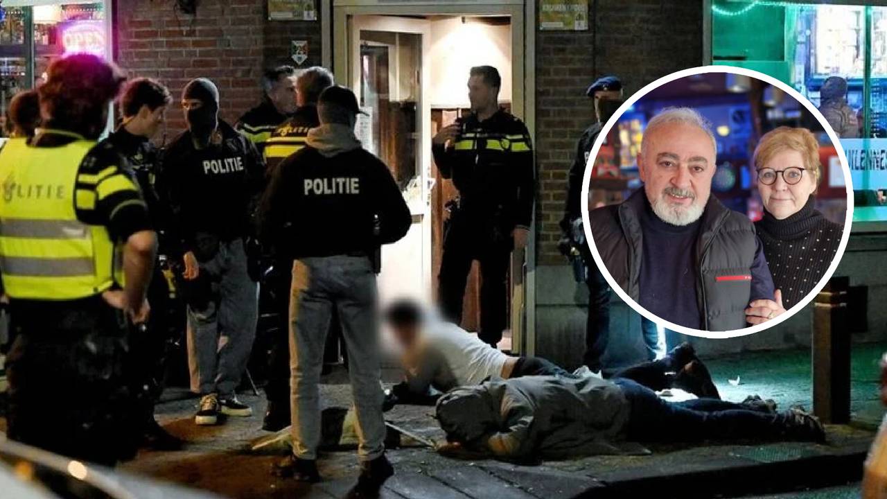 In januari vorig jaar was er een inval bij café 't Uilennest. Inzet: eigenaren Atilla en Gemma (foto: SQ Vision/ inzet: Noël van Hooft).