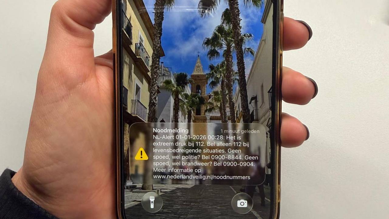 NL-Alert (foto: Omroep Brabant).
