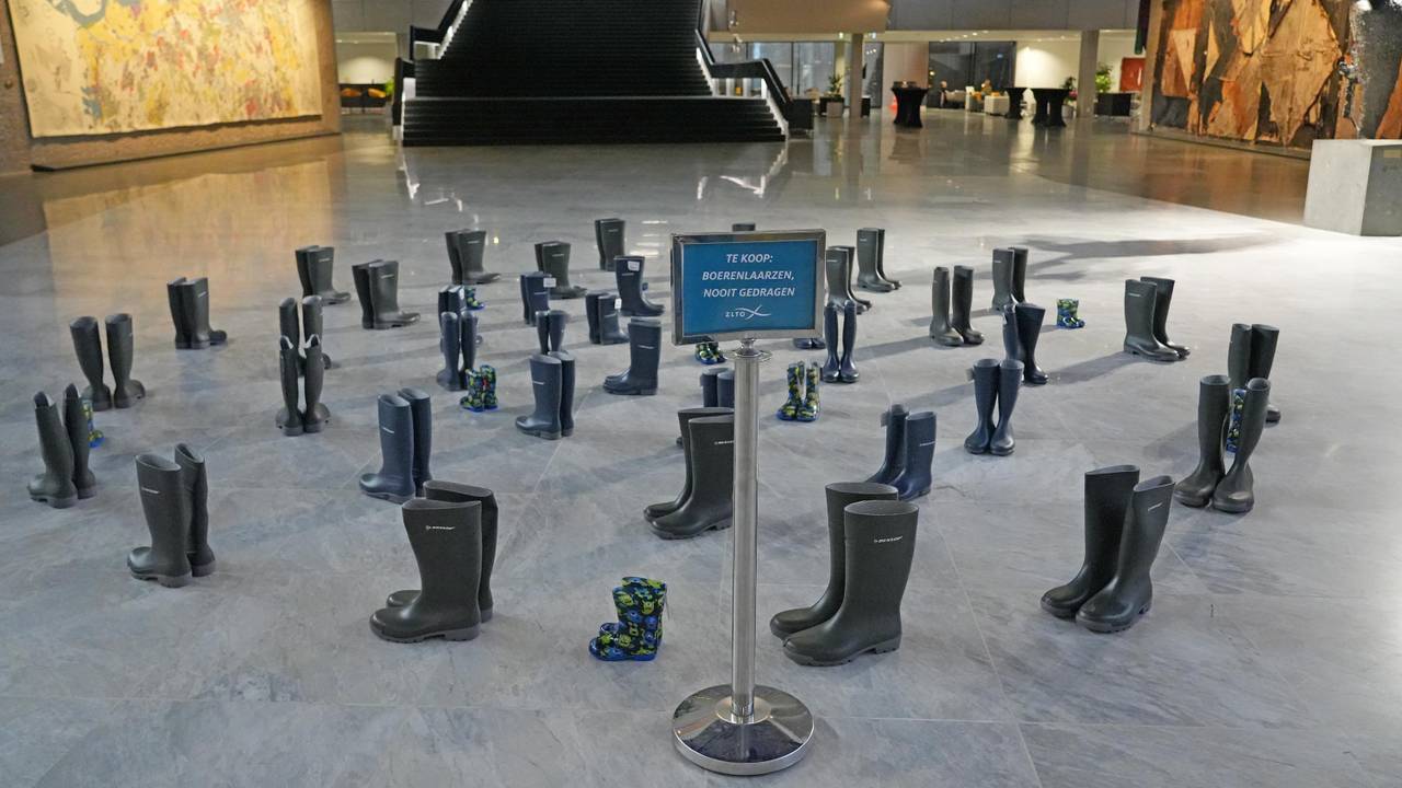 Stil protest in het provinciehuis (foto: ZLTO). 