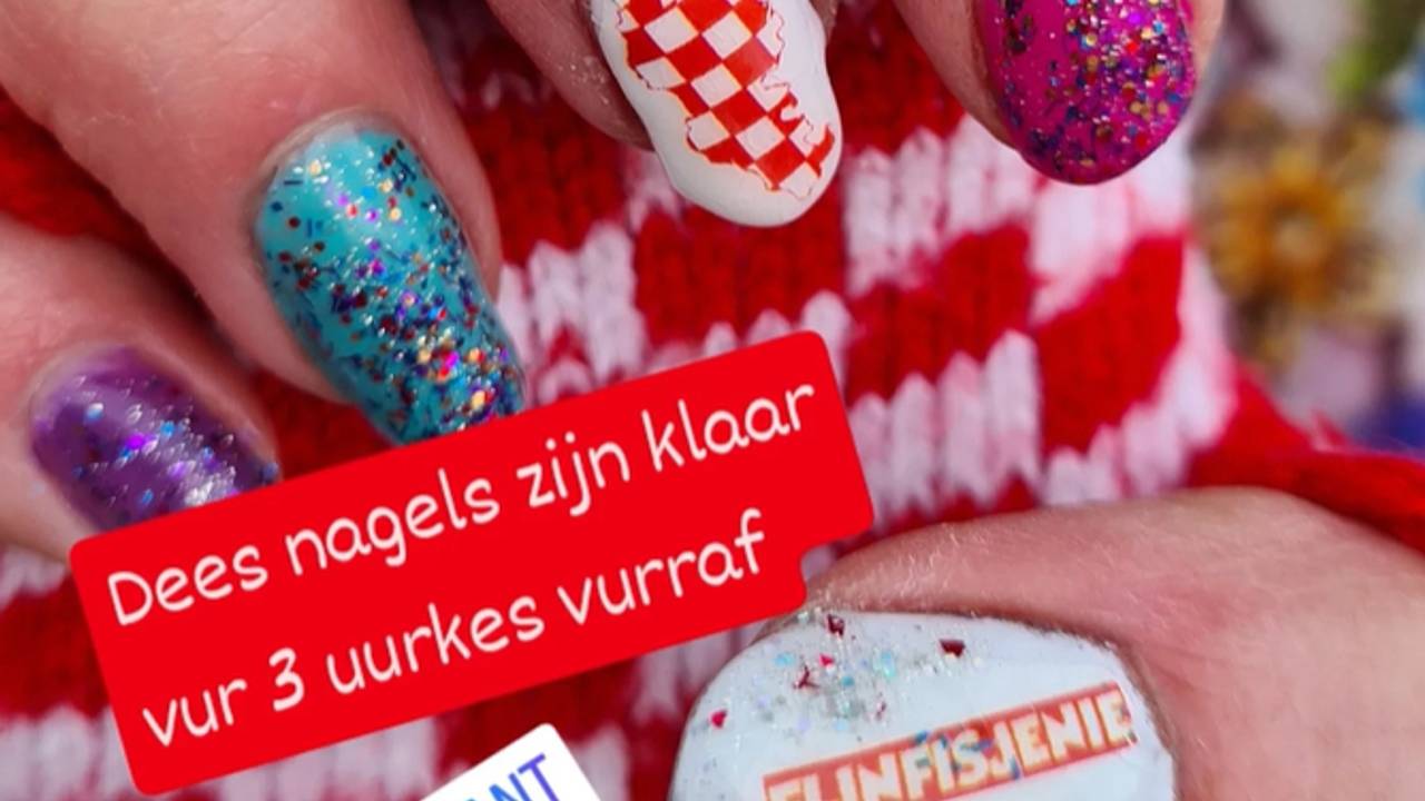 Brabantse nagels (foto: Bij_jessica_thuis/Instagram).