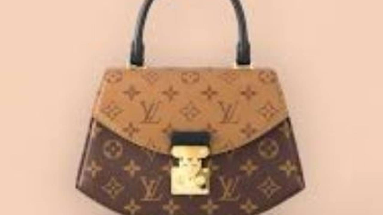 Soortgelijke Louis Vuitton-tas in Geldrop (foto: politie).