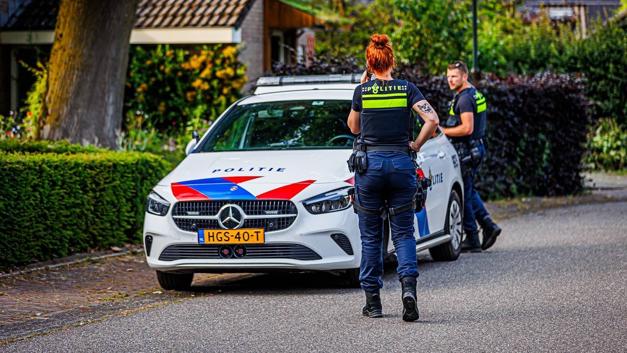 Inbreker betrapt in Sint-Michielsgestel (foto: Jordi de Bruijn/SQ Vision).