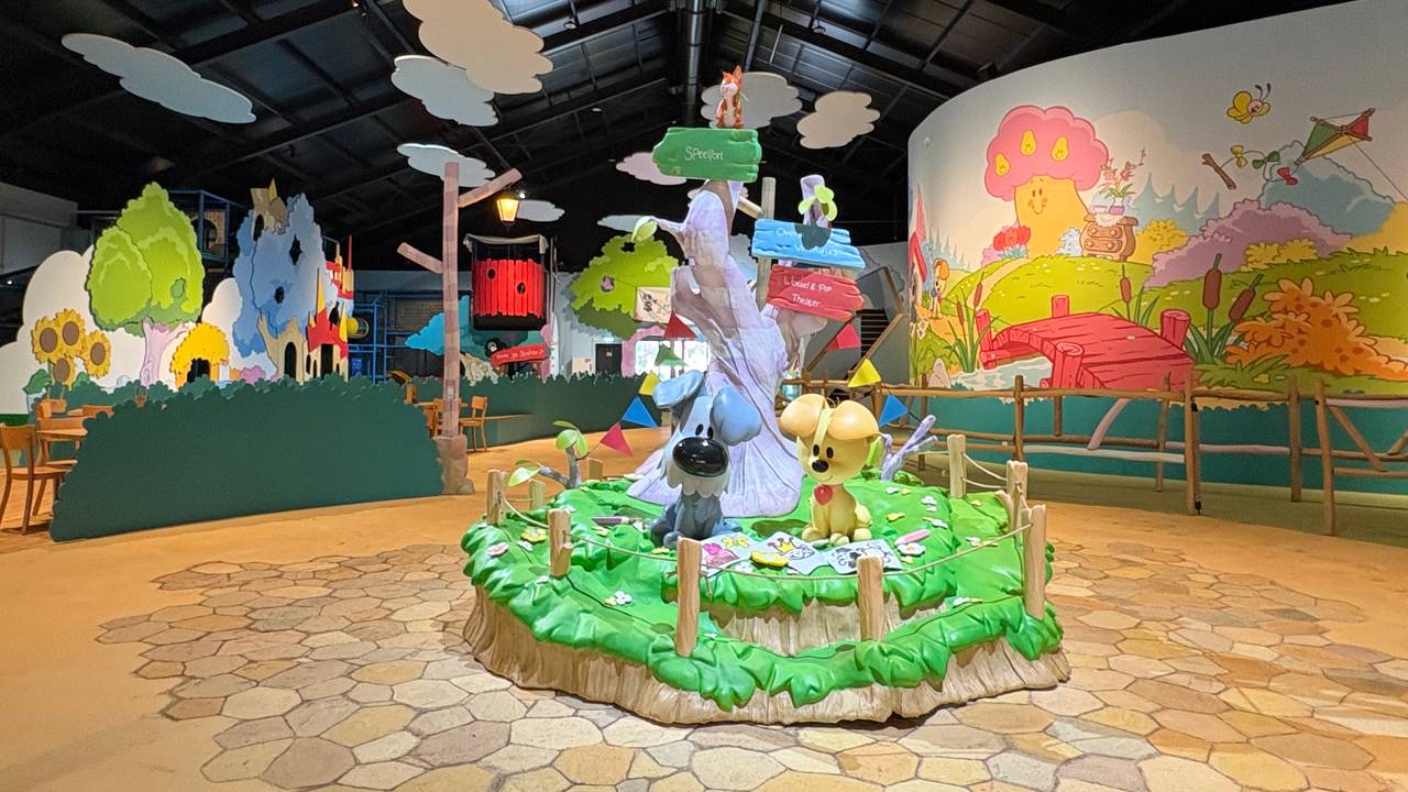 De indoor speelhal (foto: Raymond Merkx).