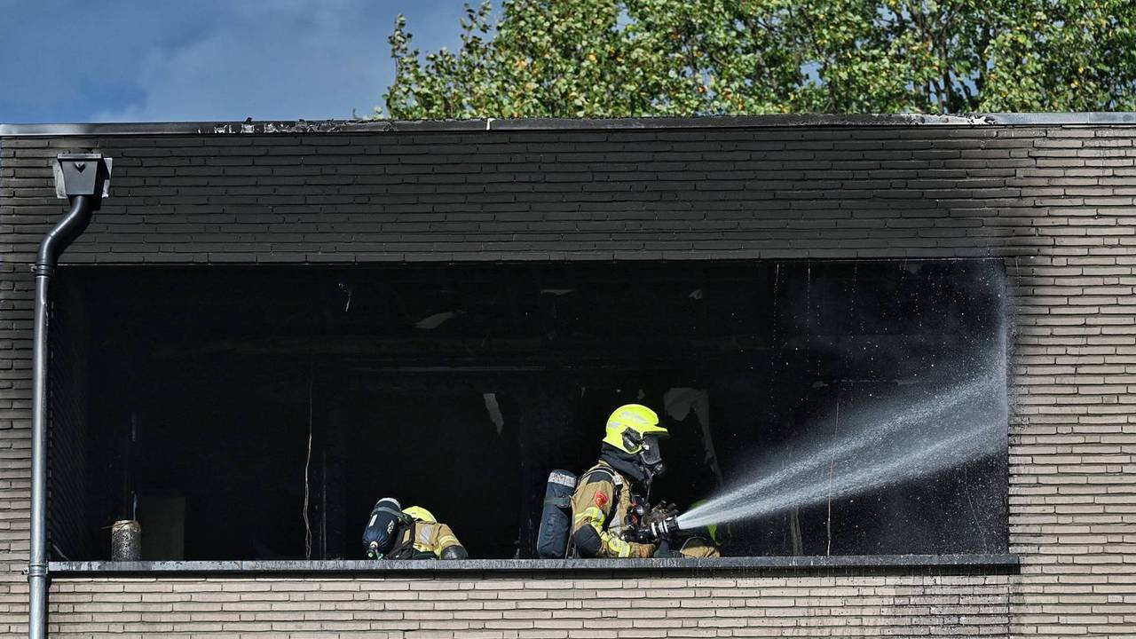 De schade is groot (foto: Toby de Kort / Persbureau Heitink).