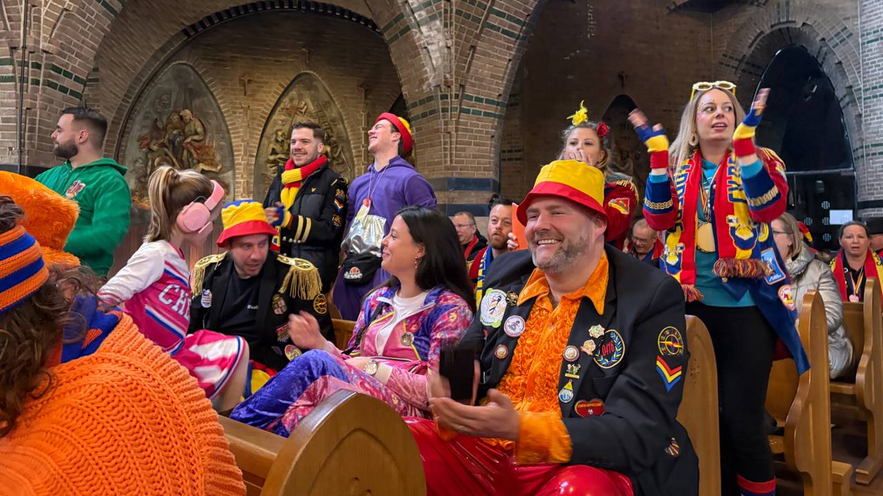 Carnavalsviering Waalwijk (foto: Omroep Brabant). 