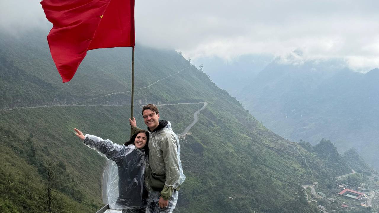 Bram en Iris maakten hun droomreis en kwamen thuis met bijzondere souvenirs