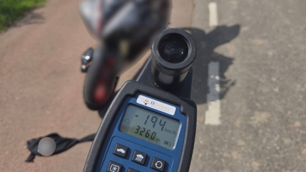Foto: Instagram verkeerspolitie Oost-Brabant.
