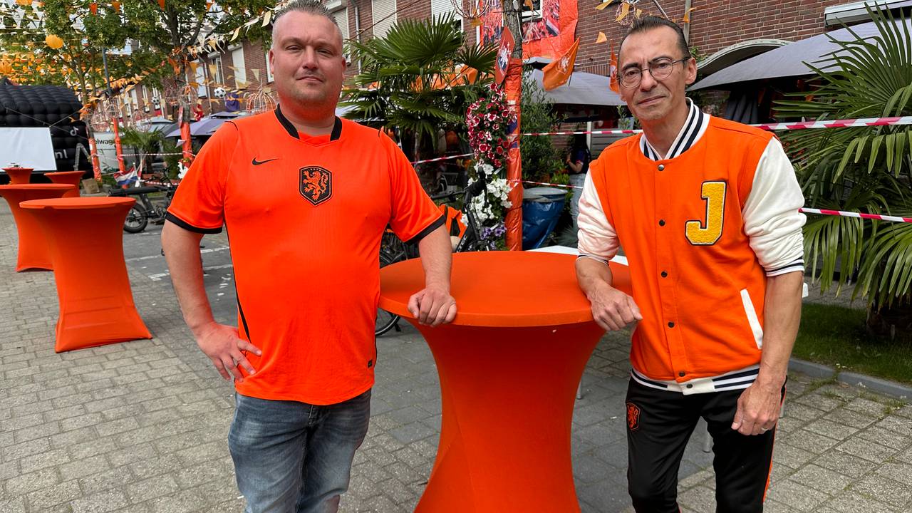 Organisatoren Jaimy Weijgers en Christian De Leij 