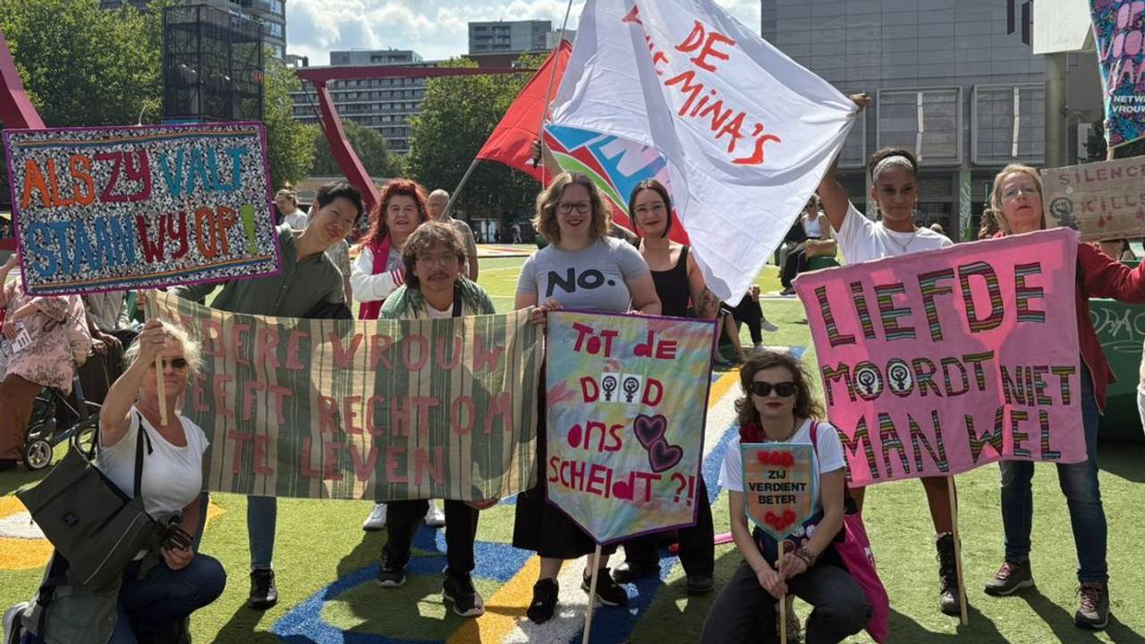 Mars tegen femicide na dood van twee Brabantse vrouwen in één week