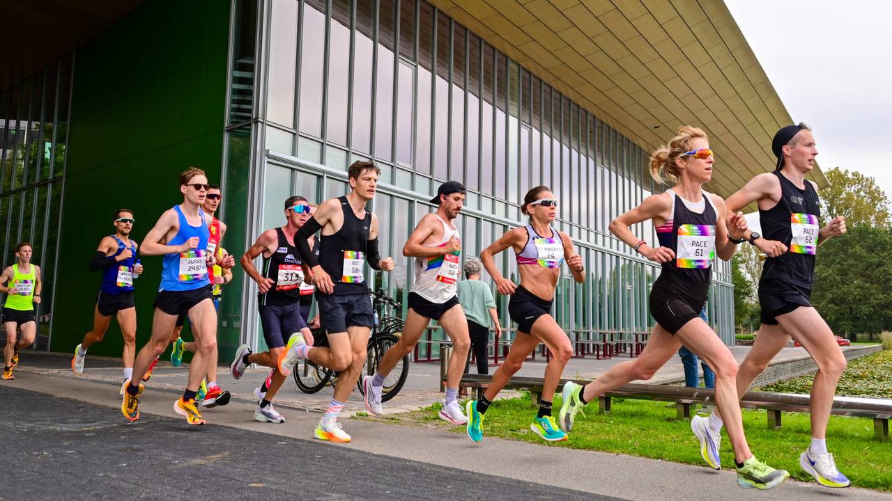 Deelnemers aan de ASML Marathon Eindhoven (archieffoto).