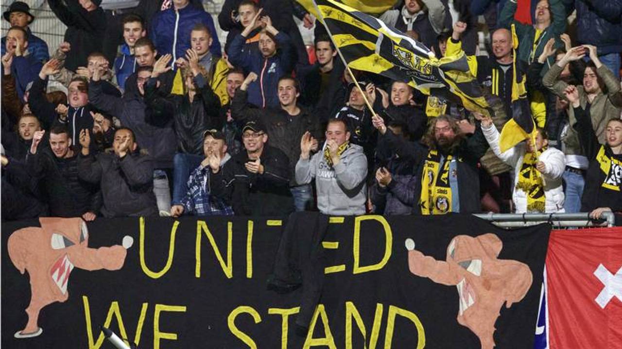 Archieffoto supporters NAC.