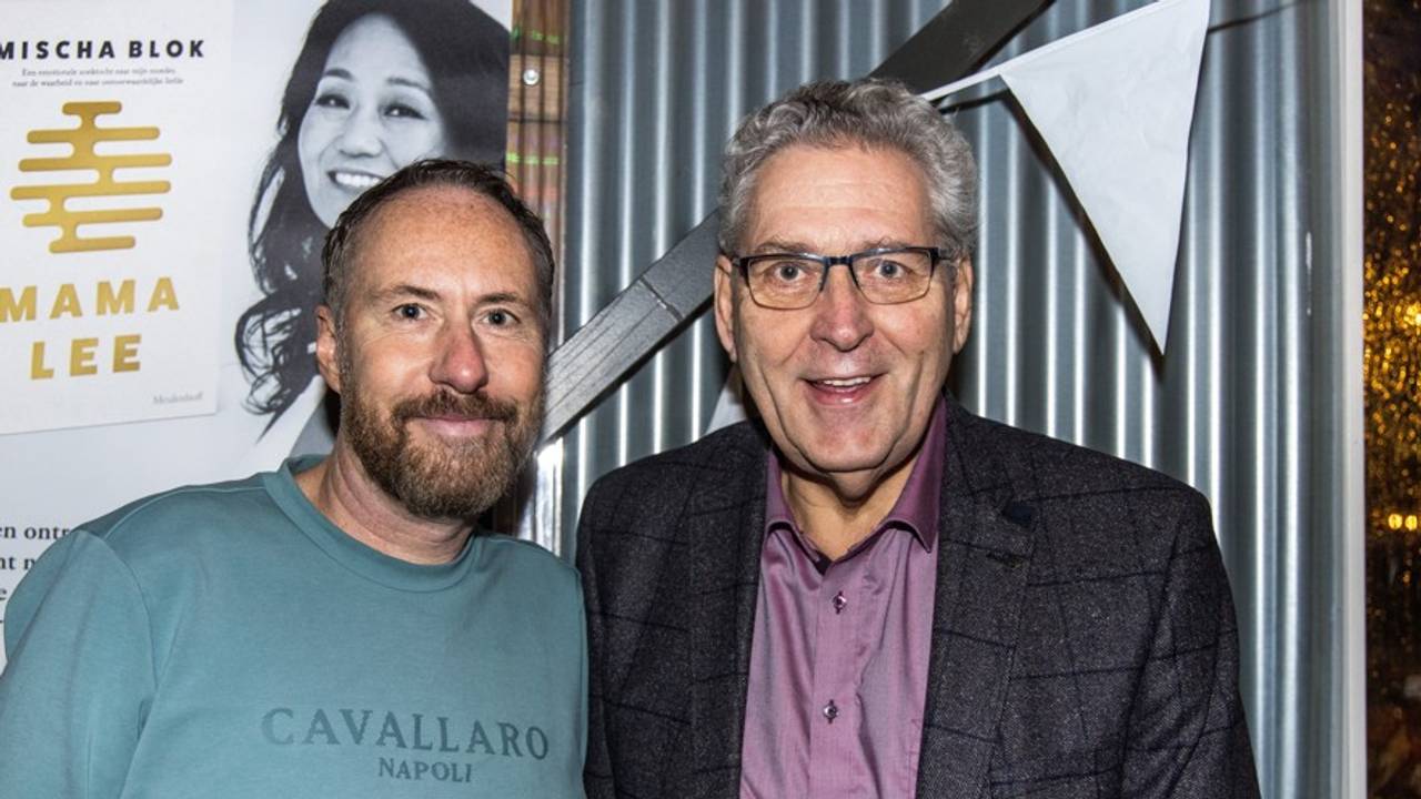Aldo Koning (l) en Henk Krol in betere tijden (foto: ANP).