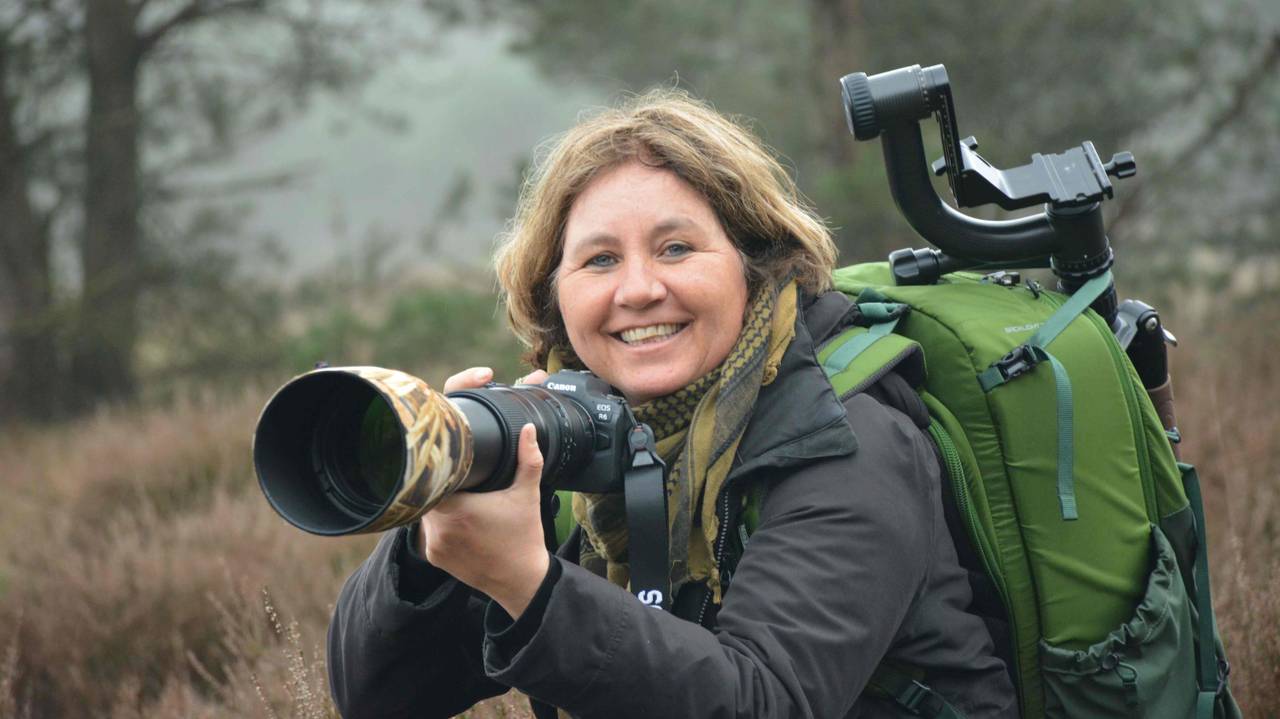 Marielle Staat Oog In Oog Met De Wolf En Maakt De Mooiste Fotos