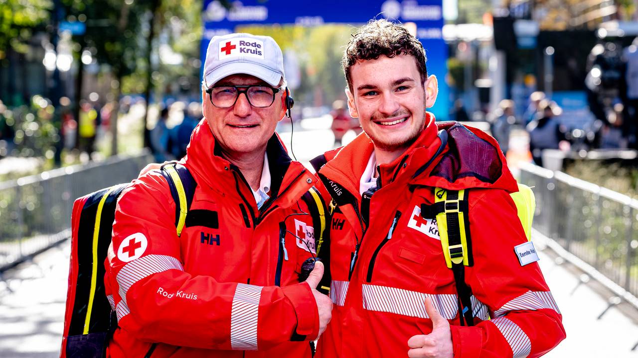Geen evenement zonder de inzet van het Rode Kruis (foto: Caroline van Leusden, EYE4IMAGES).
