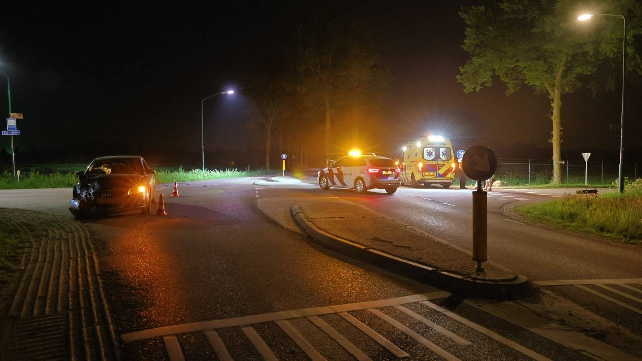 Een deel van de kruising werd afgesloten (foto: Persbureau SK-Media/SQ Vision).