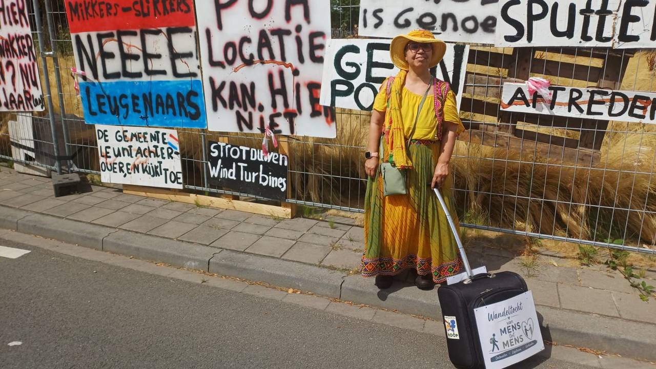 Gevluchte Wahida wil brug slaan tussen 2 kampen in Engelen, door te praten