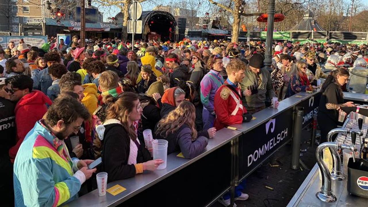 De gemeente roept op niet meer naar Breda te komen (foto: Jan Waalen).