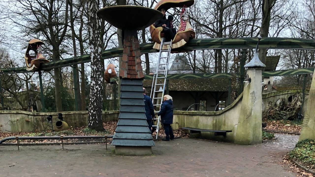 Efteling également touché par une panne de courant majeure, des attractions évacuées