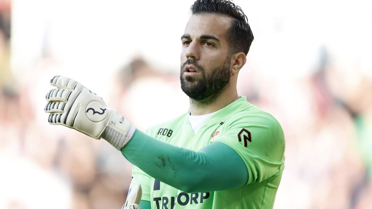 Kostas Lamprou in 2017 speler van Willem II