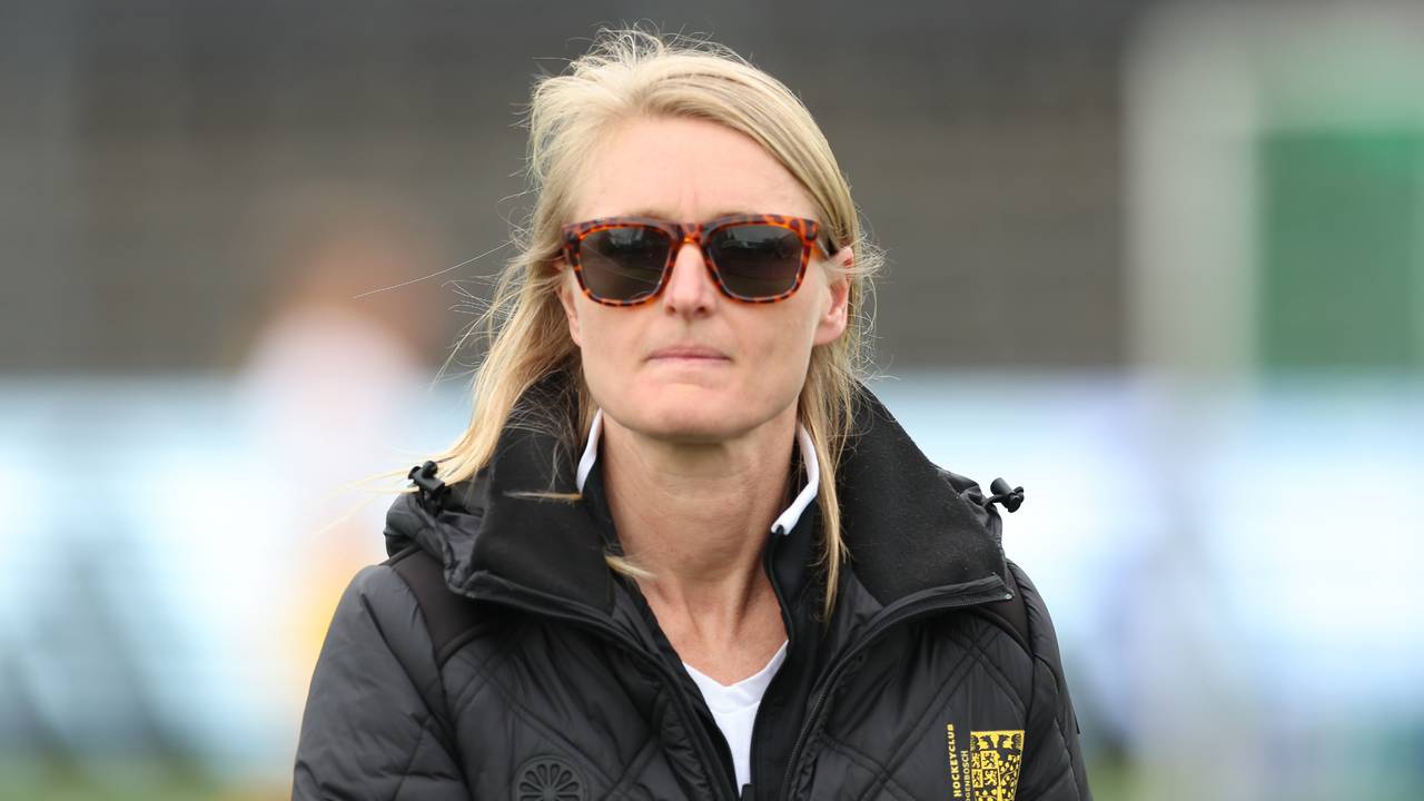 Marieke Dijkstra, trainer van HC 's-Hertogenbosch (foto: Gerard Spaans/Orange Pictures).