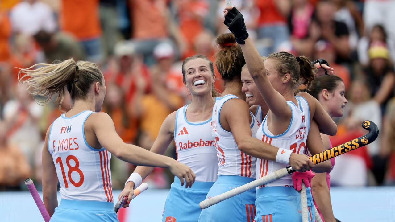 Oranje hockeysters voor vijfde keer op rij Europees kampioen