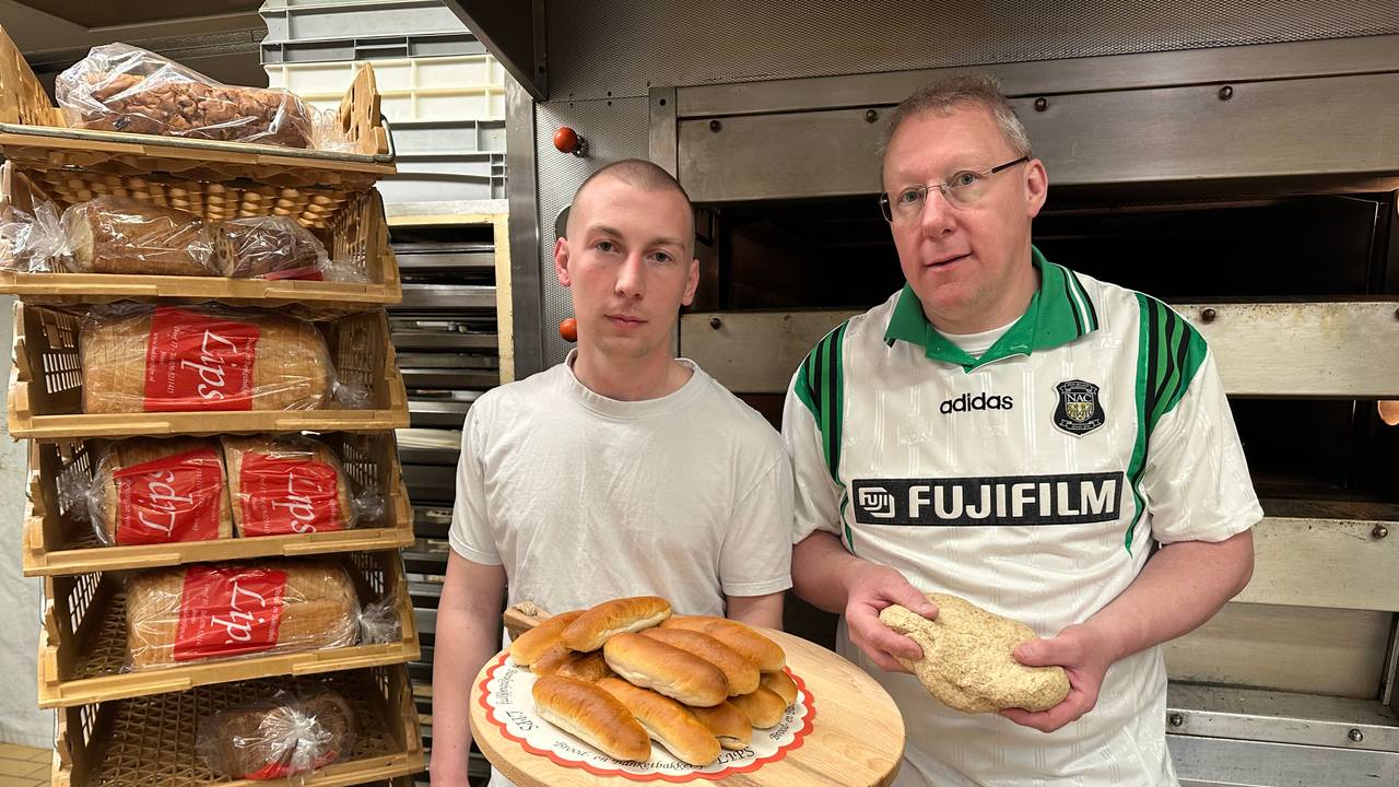 Bryan en Pieter Lips kunnen op de vrijdagavond niet naar NAC, want dan moet er gebakken worden.