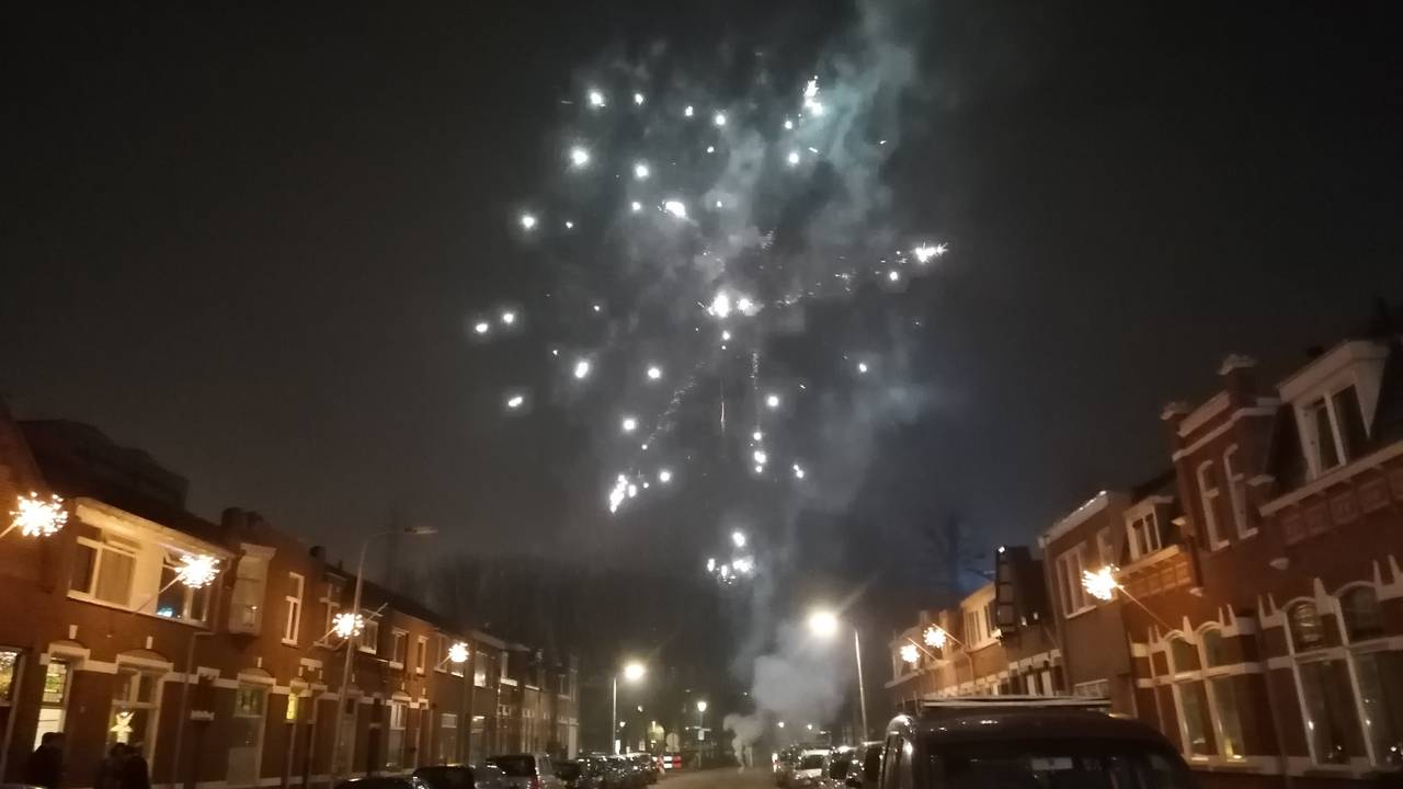 Vuurwerk in Brabant.