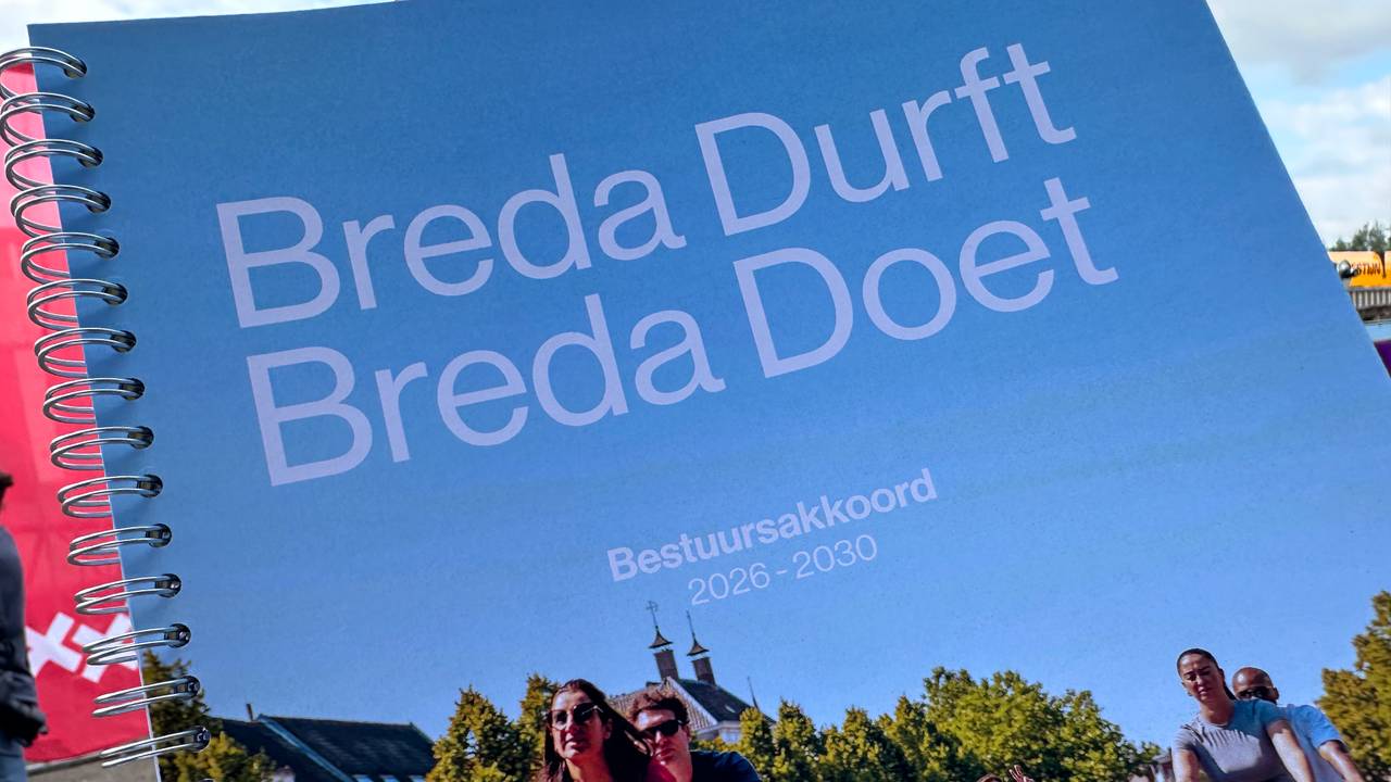 Bestuursakkoord Breda 2026-2030 (foto: Omroep Brabant).