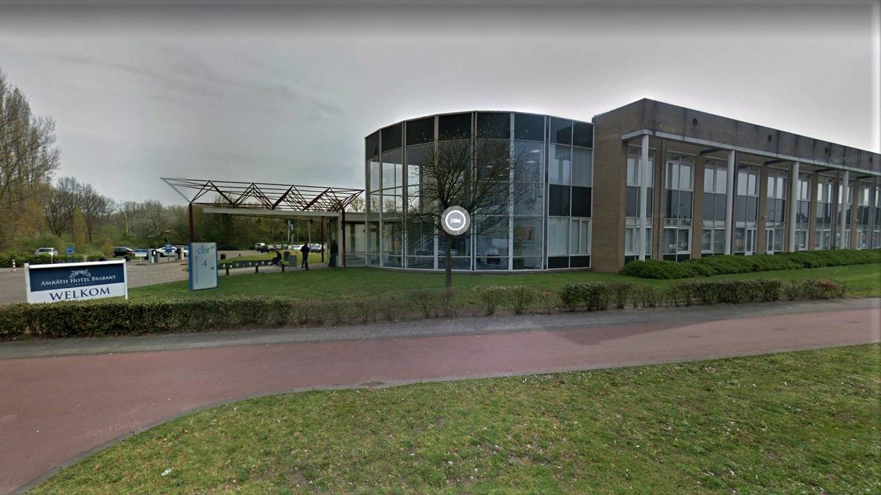 Het Amrath-hotel aan de Heerbaan in Breda (foto Google Streetview).