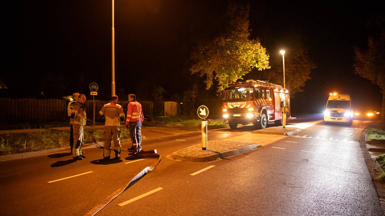 Hoe het mis kon gaan op de Molensingel in Wouw wordt onderzocht (foto: Christian Traets/SQ Vision).