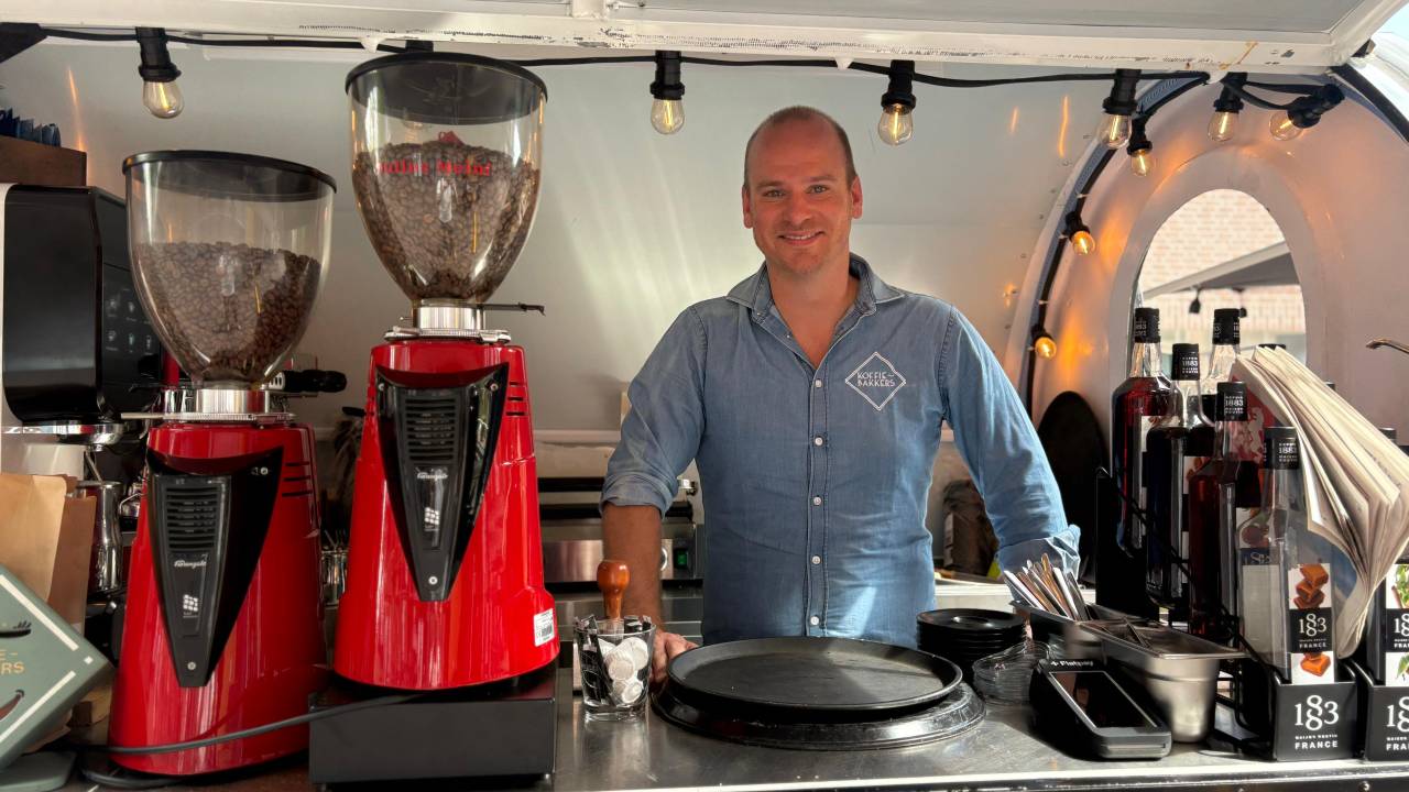 Tom is blij dat hij weer aan de slag kan (foto: Pieter Soethout).