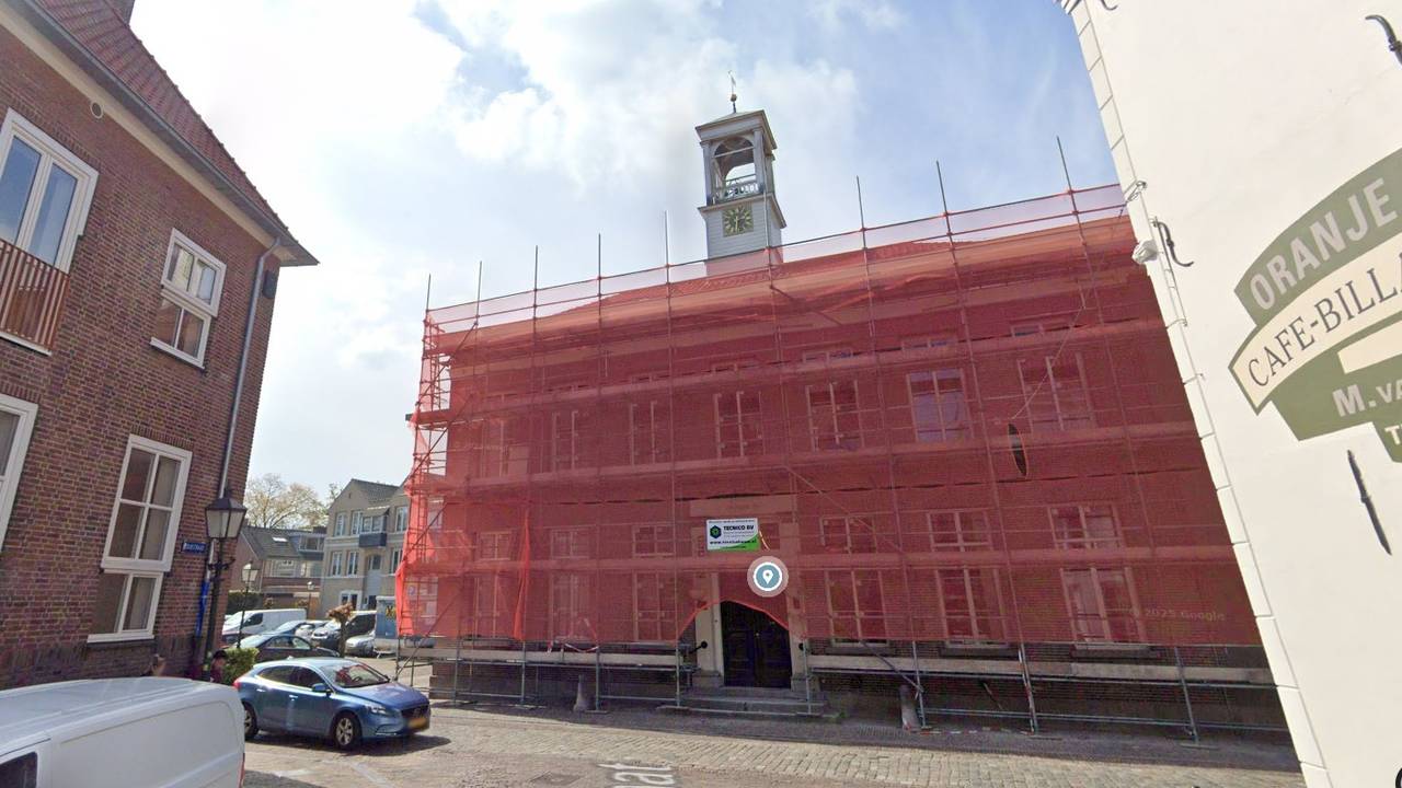 Het gebouw 'Katrien' in Grave, waar veel op werd gezocht op Funda (Foto: Google Maps.)