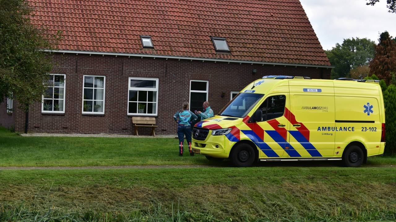 Persoon te water (foto: Johan Bloemers/SQ Vision).