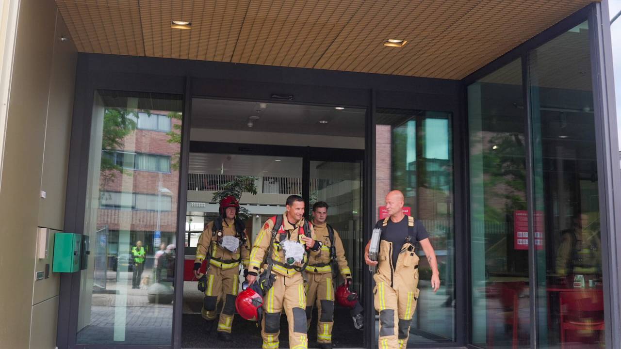 Er bleek niets aan de hand in het nieuwe 'Huis voor de Stad' in Helmond (foto: Harrie Grijseels/SQ Vision).