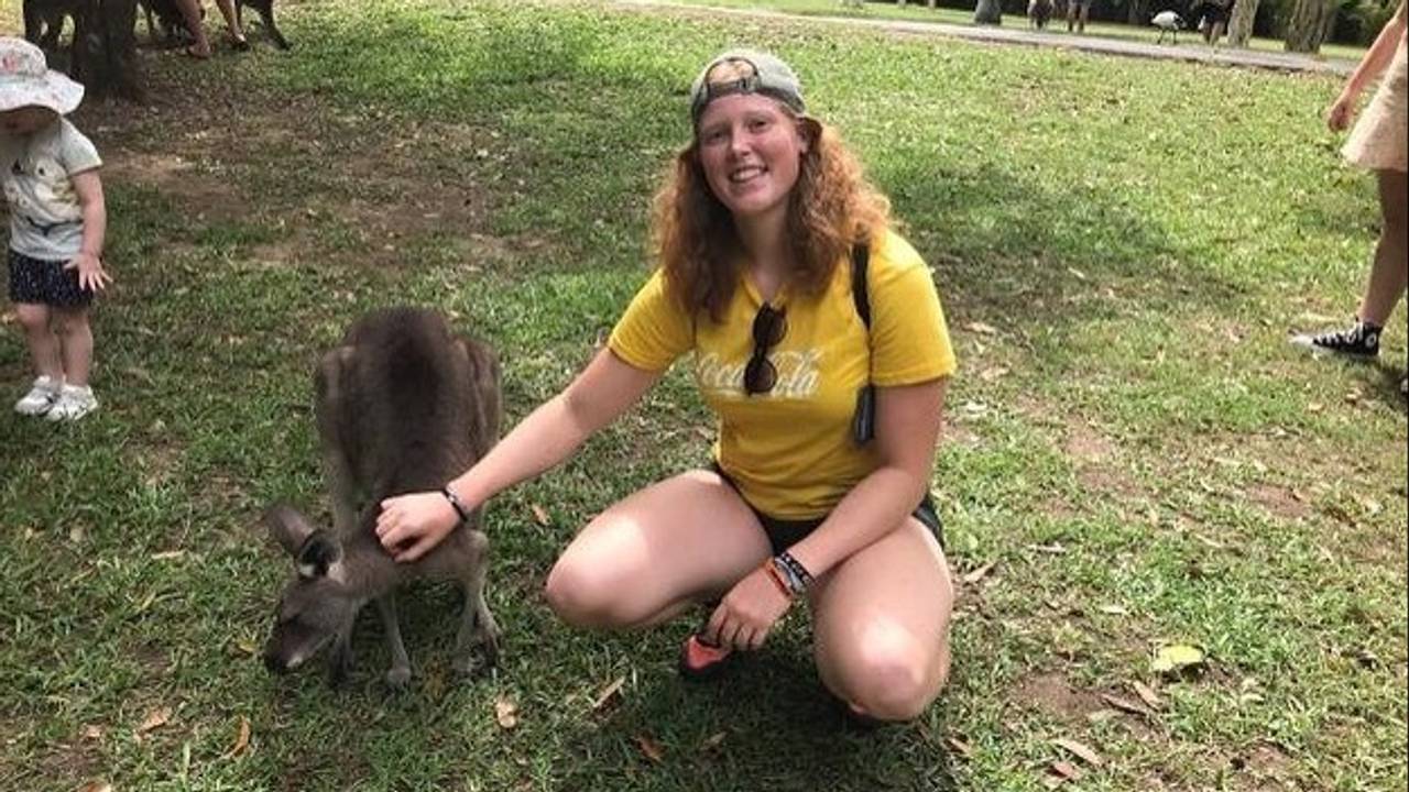 Jara Bunnik in Australië (foto: Jara Bunnik)