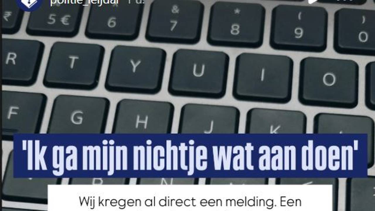 Foto: Instagram politie Leijdal.