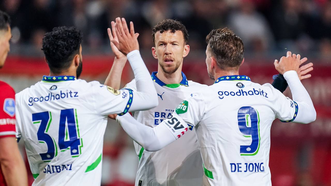 Ivan Perisic maakte op knappe wijze de 1-1. (Foto: Joris Verwijst/Orange Pictures)