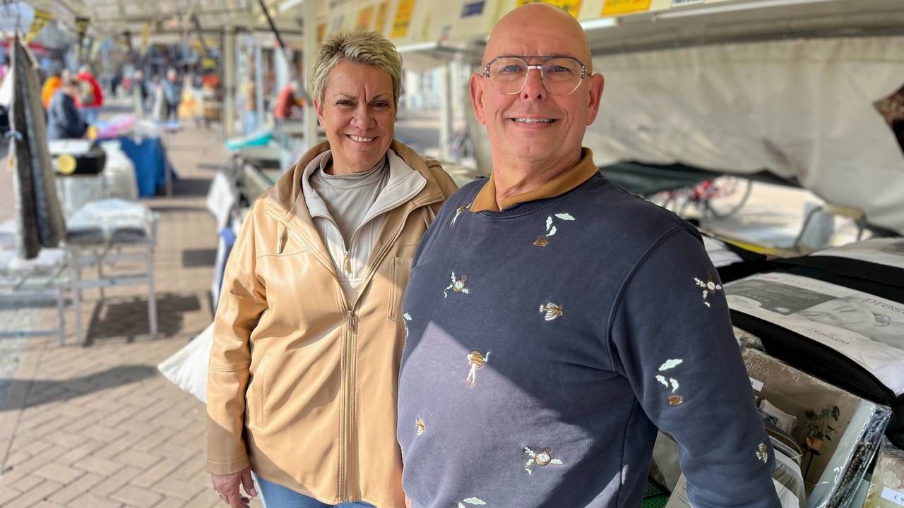 Willy en Paula Hoens tijdens hun laatste dag in Valkenswaard (foto: Rogier van Son).